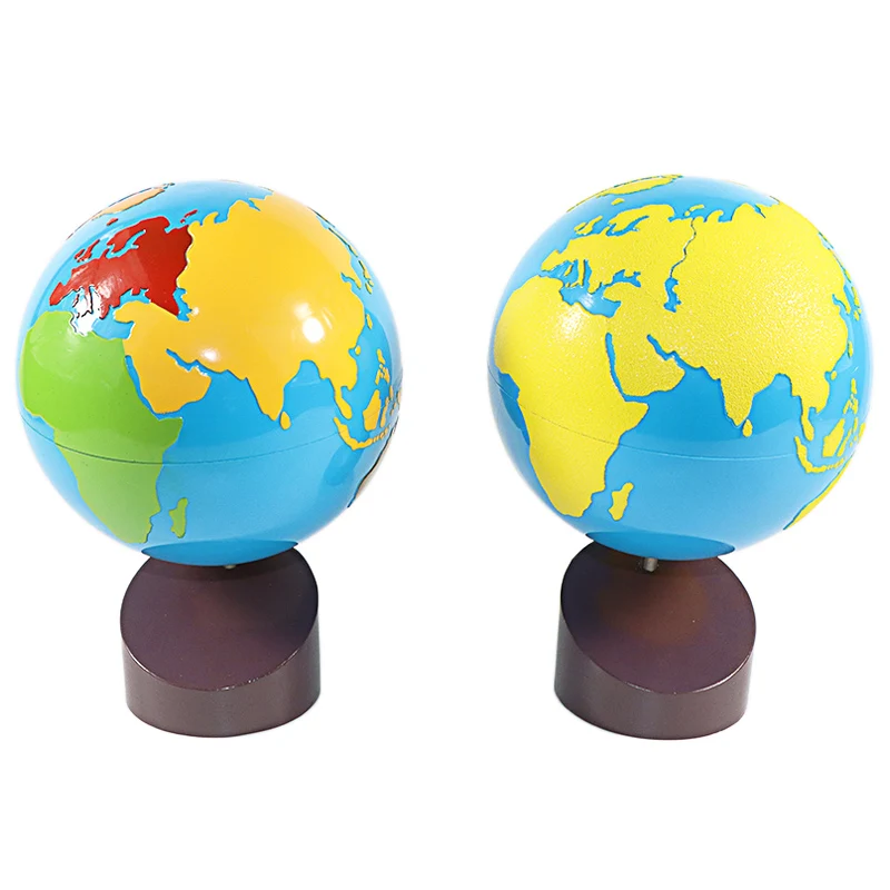 Globo del Mundo Piezas/Continentes Juguetes