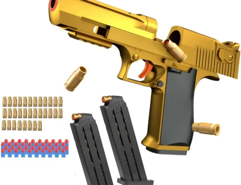 Pistola de juguete infantil Gold Desert Eagle