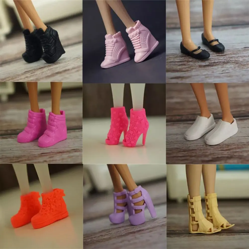 Botas para muñecas, zapatos para muñecas de 30cm aptos para longitudes de 2,2 ~ 2,4 cm