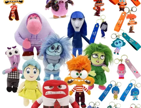 Muñeca de peluche Inside Out 2, peluche suave