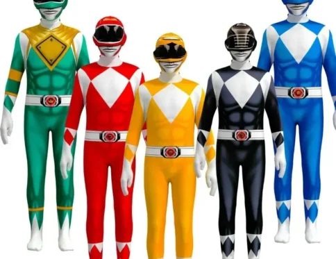 Disfraz de Samurai Rangers para niño y adulto