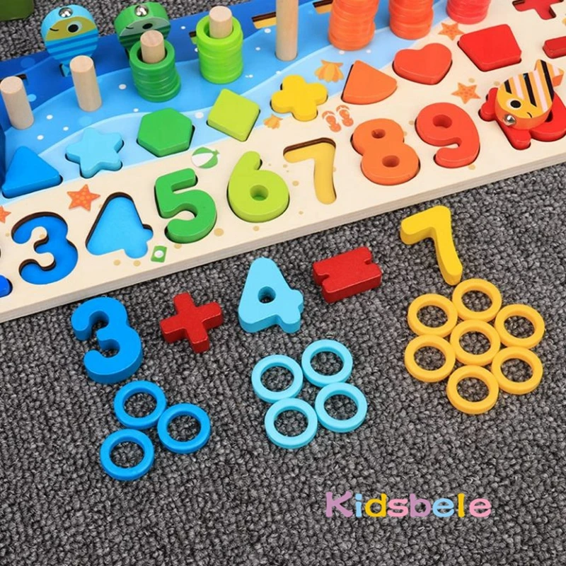 kf-S87e26630b3814f2281888efa95d7e875L-Wooden-Number-Puzzle-Sorting-Montessori-Toys-For-Toddlers-Shape-Sorter-Counting-Fishing-Game-Educational-Math-Stacking