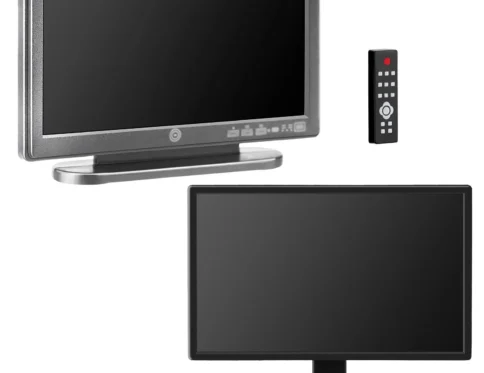 Casa de muñecas TV Control remoto Simulación Muebles en miniatura