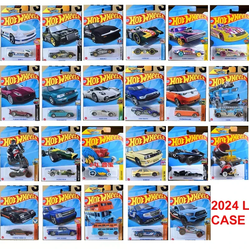Coche Hot Wheels de 24 L, juguetes para niños Let’s Race