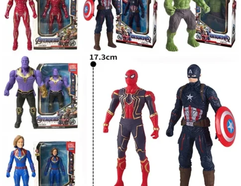 Juguetes para niños Figuras de anime de Disney Spiderman Hulk