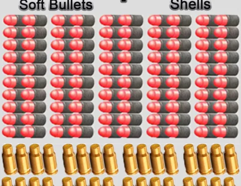Pistola de juguete Glock Colt 1911 Juego de disparos para niños