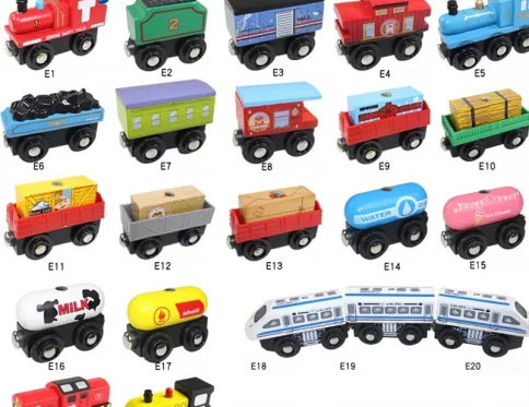 Tren Magnético de Juguete, Locomotora de Anime James, Accesorios y Vías, Juguete Educativo para Niños