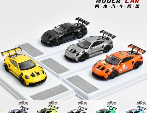 Modelo de Coche Diecast LMLF 1:64 911 992 GT3 RS