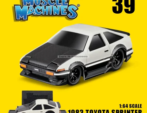 Maisto 1:64, Coche Clásico Diecast, Toyota AE86, Chevrolet 454