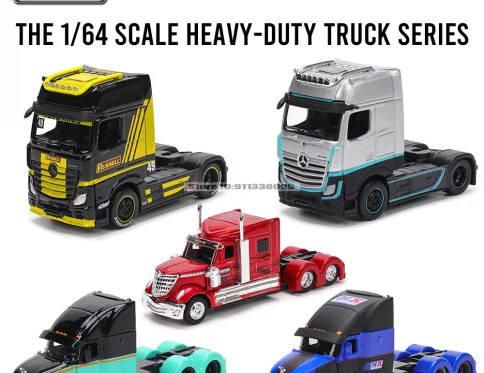 Maisto Mercedes-Benz MACK Anthem Trailer 1:64, Modelo de Aleación, Coche de Simulación, Regalo de Colección