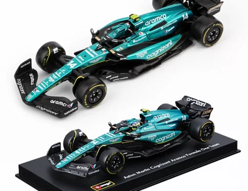 Bburago 1:43 Aston Martin AMR23 F1 Coche de Aleación