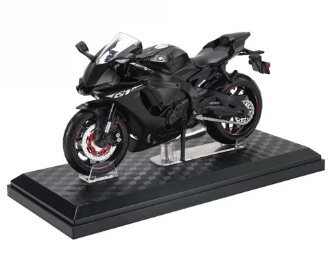 Yamaha YZF-R1 Motocicleta 1:12, Modelo Estático de Aleación