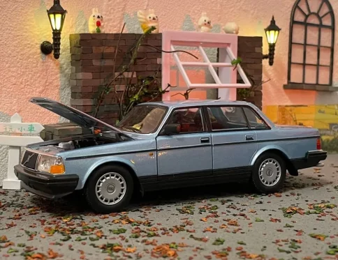 WELLY VOLVO 240 GL 1:24 Modelo Clásico de Aleación