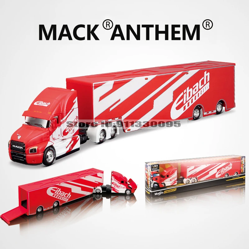 kf-S37b5616550e741e8bce7d644aa42510dW-Maisto-1-64-MACK-Anthem-LoneStar-UP-Fabricaci-n-de-fundici-n-de-transporte-Modelo-de