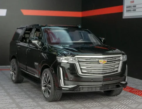 Cadillac Escalade 1:32, Coche de Aleación con Luz y Sonido