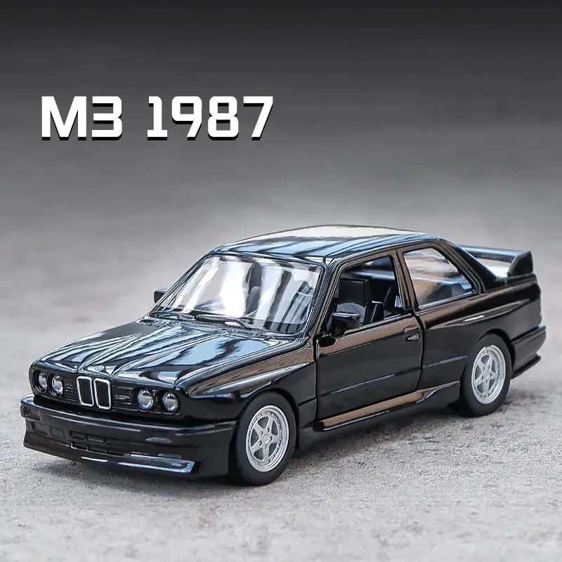 BMW M3 1:36, Coche de Aleación, 2 Puertas Abiertas