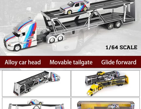 Maisto 1:64 MACK ANTHEM/BMW M3 1988 de Aleación