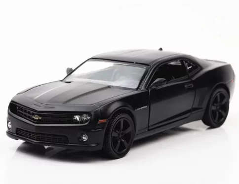 Chevrolet Camaro 1:36, Coche de Aleación Diecast con Puertas Abiertas, Regalos para Niños y Adultos