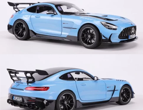 Coche Deportivo Benzs-GT GTR de Aleación, Modelo Fundido a Presión, Sonido y Luz, Regalo para Niños 1:24