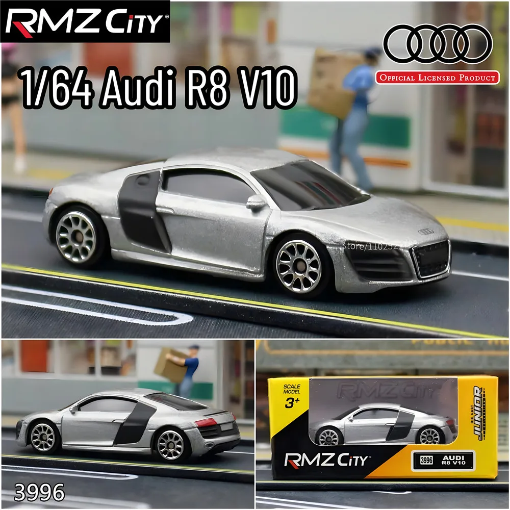 Audi R8 V10 1:64, Mini Diecast Colección