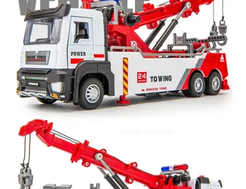 Modelo de Coche de Ingeniería 1:32, Camión de Demolición de Aleación, Juguete Educativo, Regalo para Niños