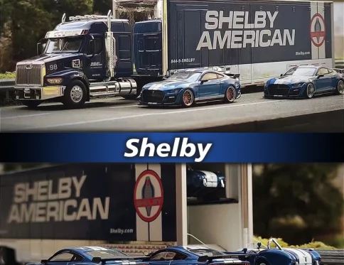 Mustang Shelby GT500 1:64, Mini Diecast