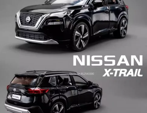 X-Trail Coche de Aleación 1:32, Vehículo con Luz y Sonido