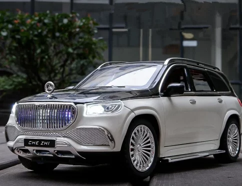 Maybach GLS600 SUV 1:24 Modelo de Aleación con Luz y Sonido