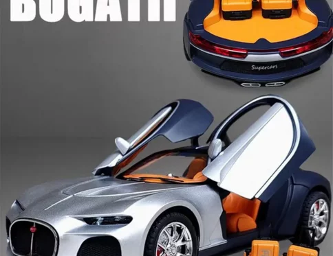 Bugatti Atlantic 1:24, Coche Diecast, Sonido y Luz