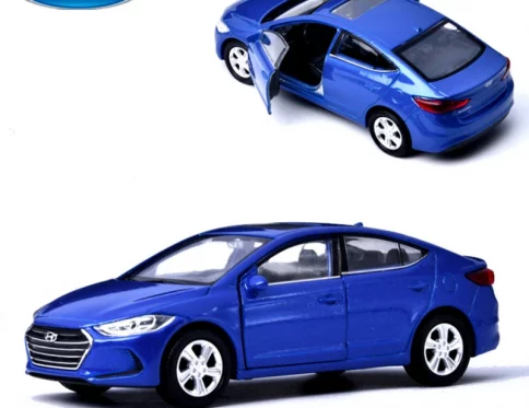 Hyundai ELANTRA 1:36, Modelo de Coche de Aleación de Alta Simulación, Juguete para Niños