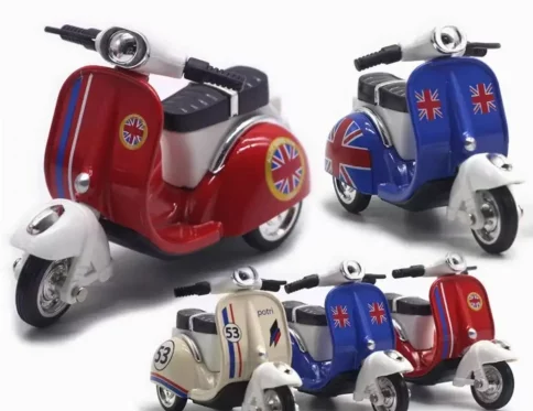 Motocicleta de Aleación Fundida a Presión, Vehículo de Inercia Extraíble