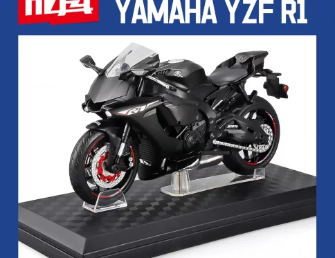YAMAHA YZF-R6 1:12 Motocicleta de Aleación