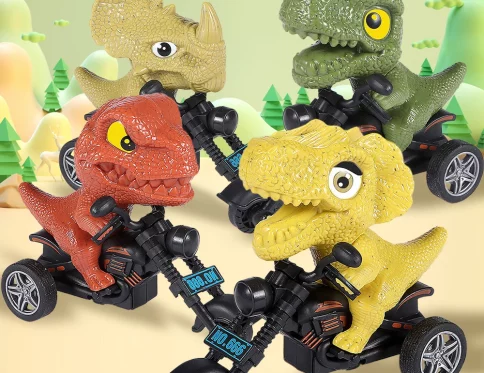 Coche Motocicleta de Inercia Dinosaurio para Niños