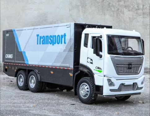 Camión Contenedor de Aleación 1:32, Vehículo Educativo para Niños