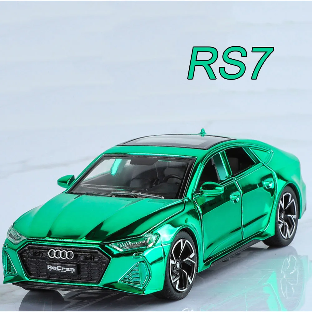 Audi RS7 1:32, Diecast, Sonido y Luz, 6 Puertas Abiertas