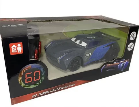 Disney Cars 3, Coche Eléctrico con Control Remoto, Rayo McQueen, Cruz Ramirez, Jackson Storm