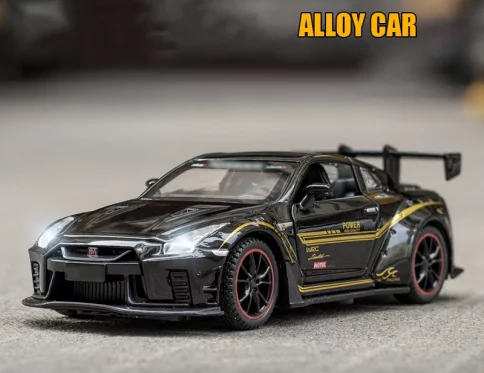 Coche Deportivo Skyline R34 R35 1:32 de Aleación