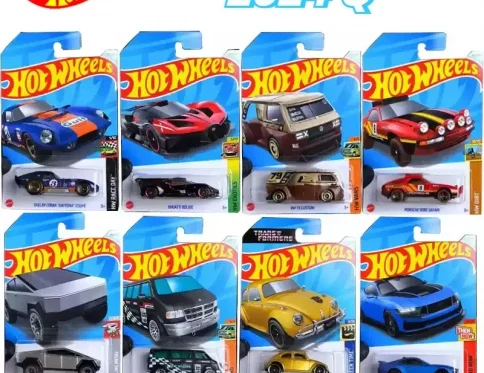 Hot Wheels Ford Mustang, Tesla Cybertruck 1:64